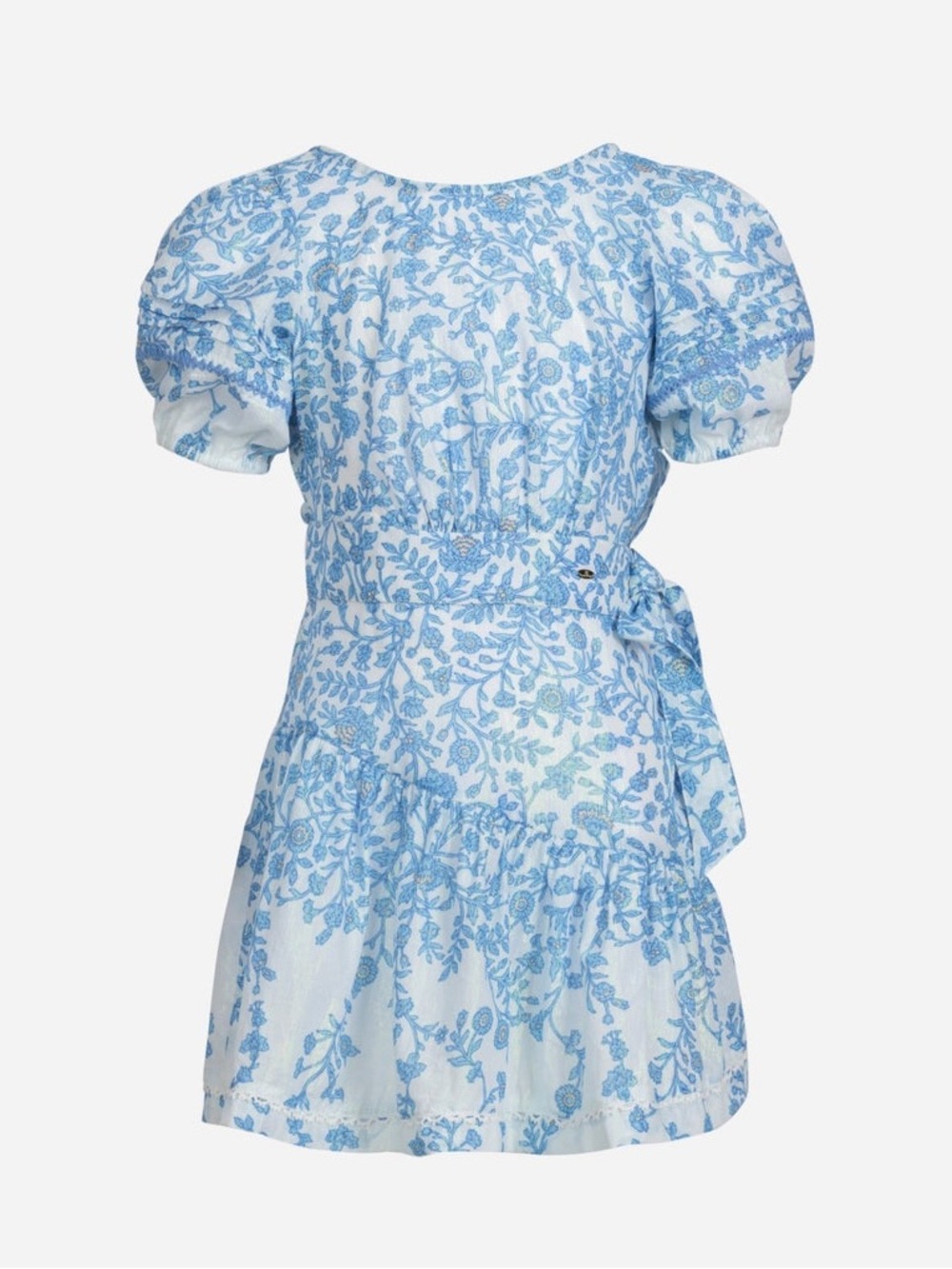 POUPETTE ST. BARTH MINI DRESS CHANTAL FOR GIRLS - BLUE LAZULI Sz: 6